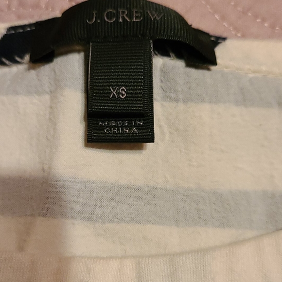 J.Crew Striped Bell Sleeve Top - Picture 3 of 3